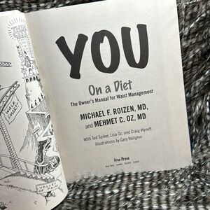 You On a Diet: The Owner’s Manual for Waist Management by Michael F Roizen MD